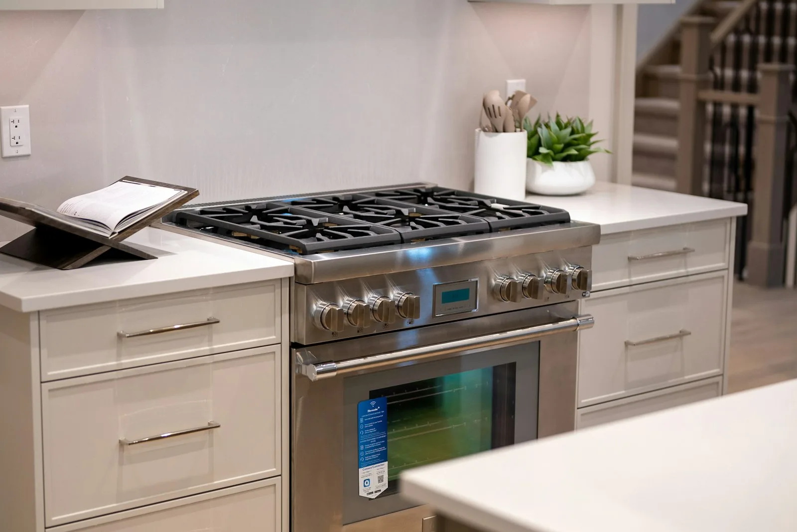 La Cornue Range Château 120 Dual-Fuel Matte Black